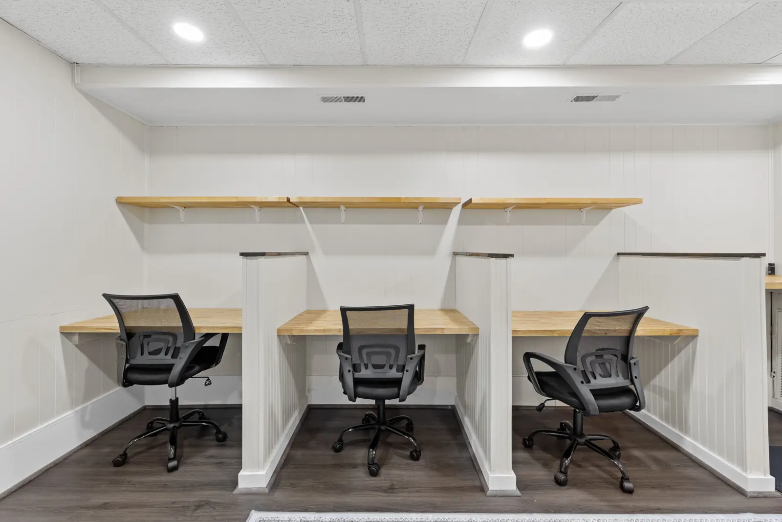 Coworking workstations